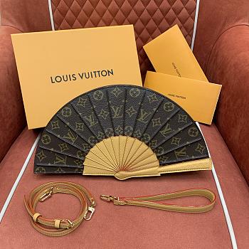 LV Fan Monogram Canvas M14804 - 37x19x6cm