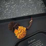 Miumiu Cognac/ Yellow Leather Micro Trick - 4