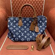 LV Speedy P9 Bandouliere 40 Navy - 40x26x23cm - 1