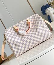 LV Speedy Bandouliere 30 Damier Azur N40592 - 30x21x17cm - 4