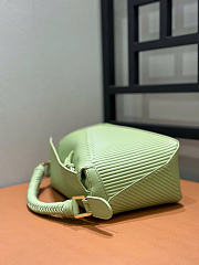 Loewe Small Puzzle Bag in Calfskin Light Pear - 24x16.5x10.5cm - 4