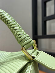 Loewe Small Puzzle Bag in Calfskin Light Pear - 24x16.5x10.5cm - 3