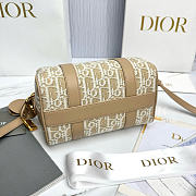 Dior Groove 20 Bag Natural Dior Oblique Jacquard - 20.5x13.5x12cm - 6