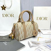 Dior Groove 20 Bag Natural Dior Oblique Jacquard - 20.5x13.5x12cm - 4