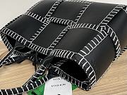 Bottega Veneta Small Intrecciato Topstitch Leather Tote In Black - 30x20x11.5cm - 4