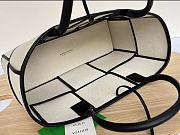 Bottega Veneta Arco Medium Leather-trimmed Canvas Tote Bag In Natural - 36.5x24x13cm - 4