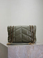 YSL Toy Loulou Puffer In Nappa Leather Light Musk - 22.5x16x8cm - 5