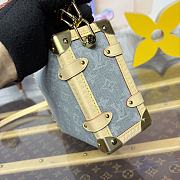 LV Side Trunk MM Denim Washed Gray M13285 - 23.5x16x8.5cm - 3