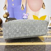 LV Coussin Hobo MM Monogram Denim Washed Gray M13390 - 38x33x10cm - 3