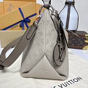 LV Beaubourg Hobo MM Mahina Gray - 32x17x26cm - 3