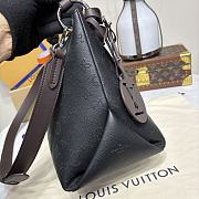 LV Beaubourg Hobo MM Mahina Black - 32x17x26cm - 5