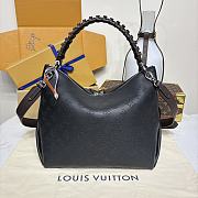 LV Beaubourg Hobo MM Mahina Black - 32x17x26cm - 3