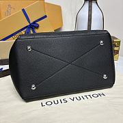 LV Beaubourg Hobo MM Mahina Black - 32x17x26cm - 2
