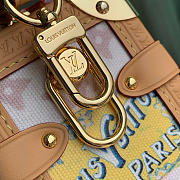 LV Side Trunk MM Monogram Dune Canvas M14606 - 23.5x16x8.5cm - 3