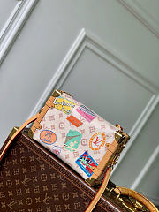 LV Side Trunk MM Monogram Dune Canvas M14606 - 23.5x16x8.5cm - 2
