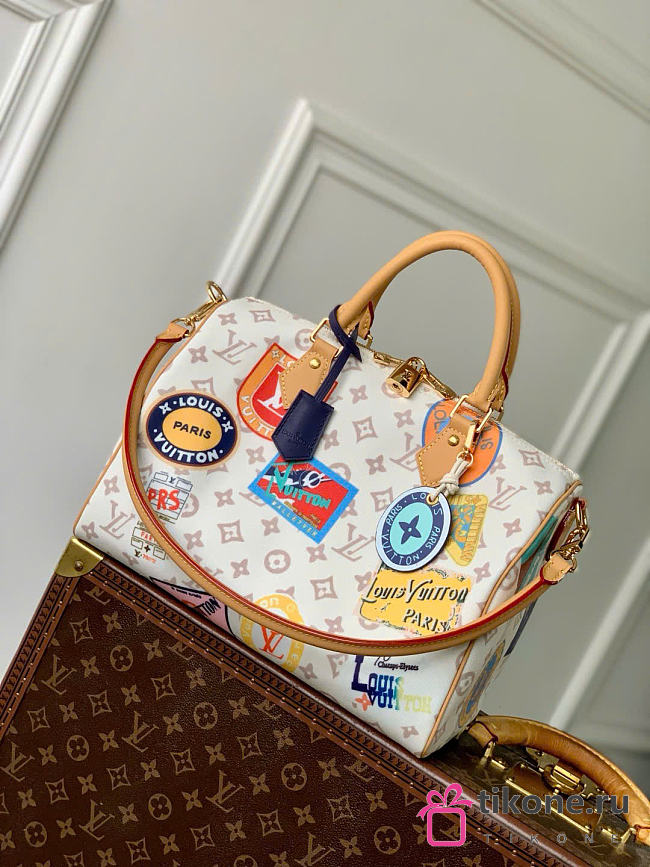 LV Speedy Soft 30 Monogram Dune Canvas M14587 - 30x21x17cm - 1