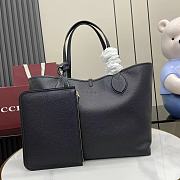 Gucci Totissima Large Reversible Tote Black - 30(50)x27x23cm - 1
