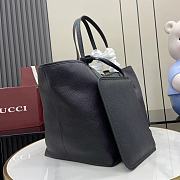 Gucci Totissima Large Reversible Tote Black - 30(50)x27x23cm - 5