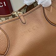 Gucci Totissima Large Reversible Tote Brown - 30(50)x27x23cm - 6