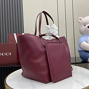 Gucci Totissima Large Reversible Tote Red - 30(50)x27x23cm - 4