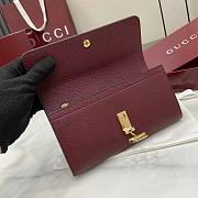 Gucci Softbit Continental Wallet Red - 19x10x3.5cm - 2