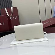 Gucci Softbit Continental Wallet White - 19x10x3.5cm - 5