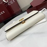 Gucci Softbit Continental Wallet White - 19x10x3.5cm - 3