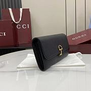Gucci Softbit Continental Wallet Black - 19x10x3.5cm - 4