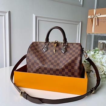 LV Speedy Bandouliere 30 Damier Ebene Canvas N40590 - 30x21x17cm