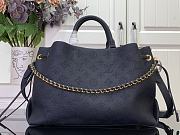 LV Bella Tote Mahina Leather Navy M14316 - 32x23x13cm - 5