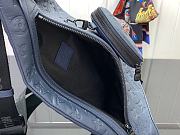LV Duo Slingbag Monogram Shadow Leather Navy M24467 - 20x42x6cm - 2