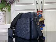 LV Trio Messenger Monogram Shadow Navy M14785 - 18.5x7x25cm - 2