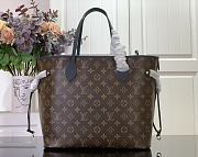 LV Neverfull Inside Out MM Reversible Tote Bag Navy M14994 - 32x27x14 - 4