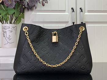 LV Anytime PM Monogram Empreinte Leather Black M14414 - 34x20x13cm