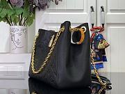 LV Anytime PM Monogram Empreinte Leather Black M14414 - 34x20x13cm - 2