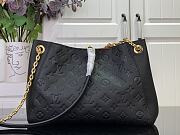 LV Anytime PM Monogram Empreinte Leather Black M14414 - 34x20x13cm - 5