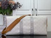 LV Keepall Bandouliere 45 Monogram Heritage Off White M14838 - 45x27x20cm - 3