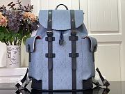 LV Christopher MM Monogram Heritage Blue M14676 - 44x12.5x38cm - 1