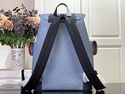 LV Christopher MM Monogram Heritage Blue M14676 - 44x12.5x38cm - 3