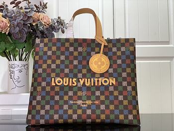 LV Shopper Tote MM Damier Ebene Canvas N00192 - 40x32x16cm