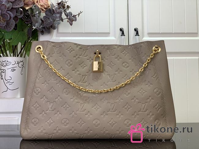LV Anytime MM Monogram Empreinte Leather Tourterelle M14658 - 27x14x42cm - 1