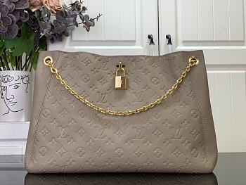 LV Anytime MM Monogram Empreinte Leather Tourterelle M14658 - 27x14x42cm