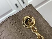 LV Anytime MM Monogram Empreinte Leather Tourterelle M14658 - 27x14x42cm - 2