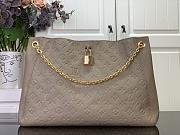 LV Anytime MM Monogram Empreinte Leather Tourterelle M14658 - 27x14x42cm - 6