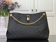 LV Anytime MM Monogram Empreinte Leather Black M14324 - 27x14x42cm - 1