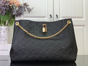 LV Anytime MM Monogram Empreinte Leather Black M14324 - 27x14x42cm