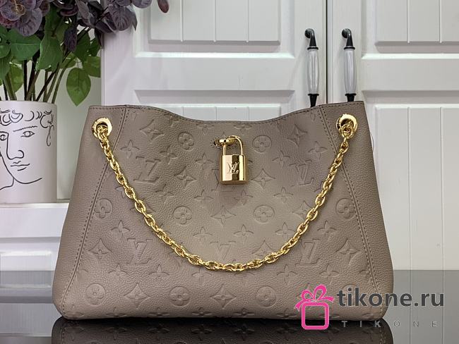 LV Anytime PM Monogram Empreinte Leather Sand M14659 - 34x20x13cm - 1