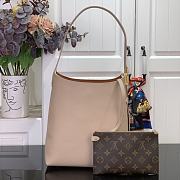 LV Low Key Hobo PM Bag Walnut M14265 - 24x28x16cm - 3