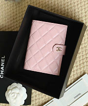 Chanel Caviar Quilted Passport Holder Light Pink - 14x10.5x2cm - 3