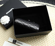 Chanel Caviar Quilted Passport Holder Black - 14x10.5x2cm - 5